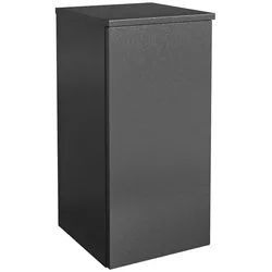 Lanzet Unterschrank 30 cm breit Anschlag links verschiedene Farben Grafit 850 Chrom glänzend 710mm