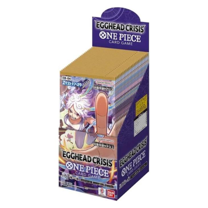 One Piece - Extra Booster Egghead Crisis Booster Box - EB-04 (Japanisch, Booster Display) (4582769937620)