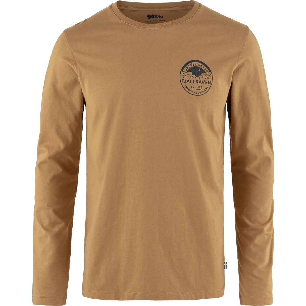 Fjällräven Forever Nature Badge LS M buckwheat brown (232) XS F87303-232-XS