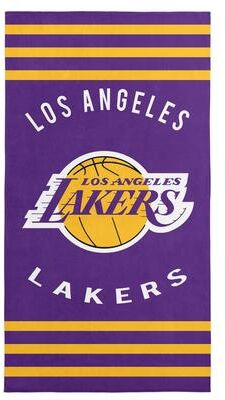 NBA Stripes Beach Towel 30 × 60 Inches