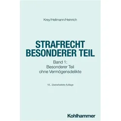 Strafrecht Besonderer Teil, Fachbücher von Manfred Heinrich, Uwe Hellmann, Volker Krey