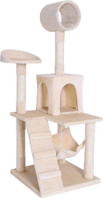 Famanu krabpaal voor katten - beige