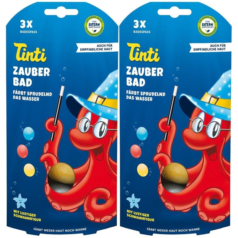 Tinti Zauberbad 3er Pack DisplaySchale 2x 2x3x40 g Bad