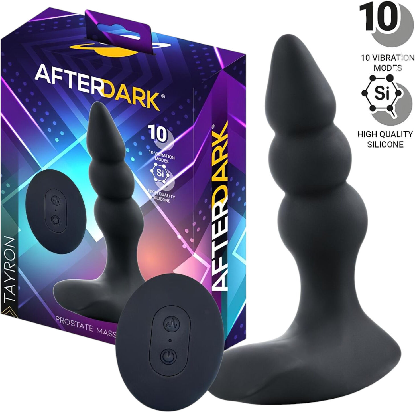 Afterdark - Prostata Vibrator - Sort