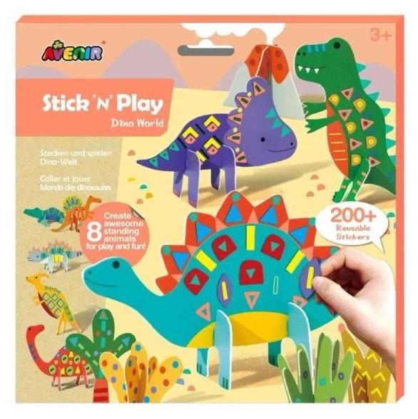Stick N Play - De wereld van dinosaurussen - Avenir