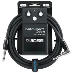 Boss BIC-10A Black Intrumentenkabel 3m - Instrumentenkabel