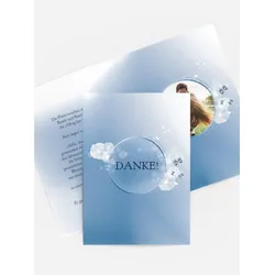 Dankeskarten Hochzeit selbst gestalten mit Spruch und Fotos im Onlinedesigner bei Meine-Kartenmanufaktur.de