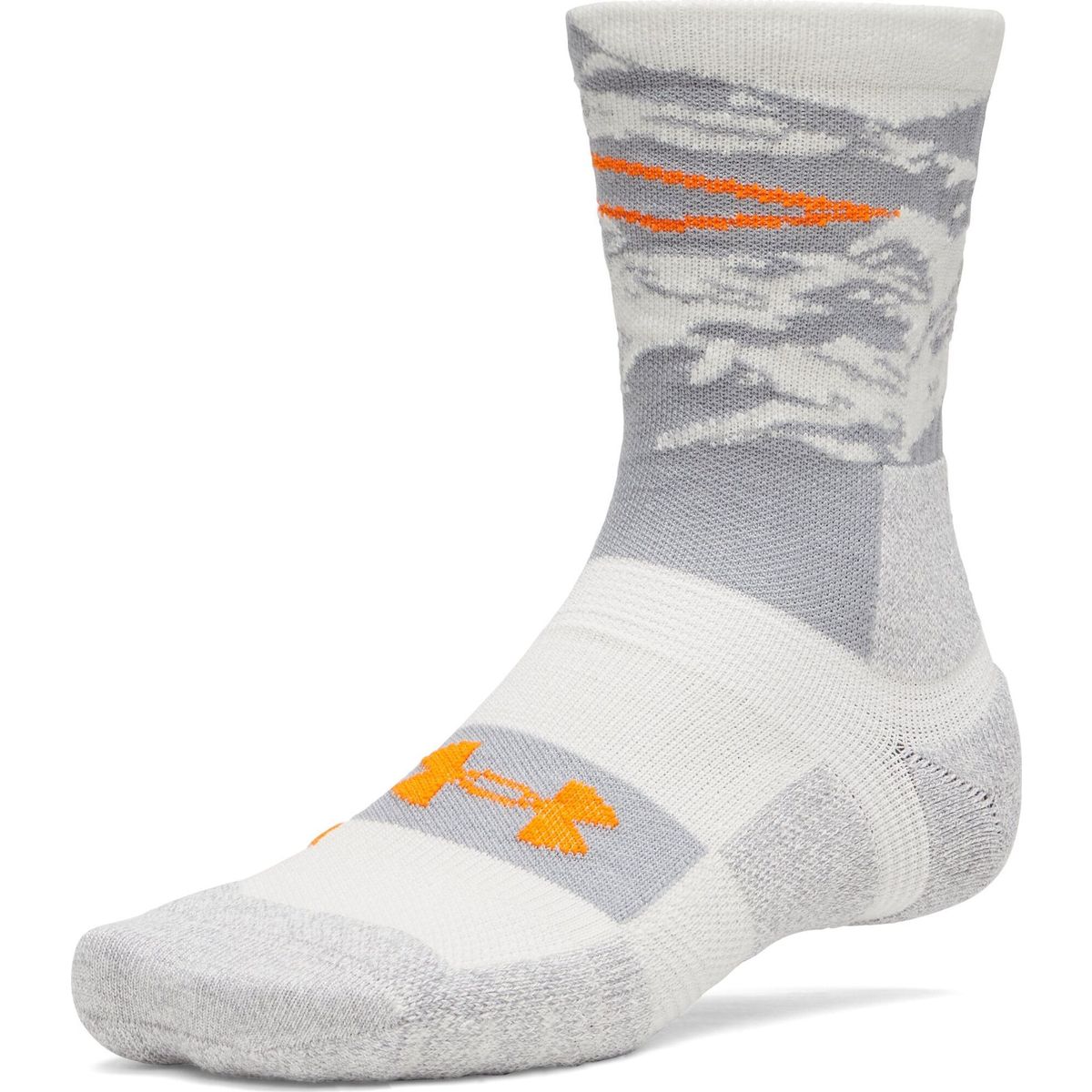 Under Armour Explor Wool Hike 1pk Crew white outrageous orange (114) S 6013687-114-SM