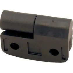 Wolf Türscharnier links 190Gr 3490258 schwarz, für BPH