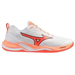 Mizuno Wave Stealth Elite Handballschuhe Herren - orange/weiß - 4