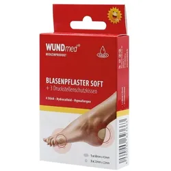 WUNDmed 4-tlg. Set Blasenpflaster SOFT & Druckstellenkissen