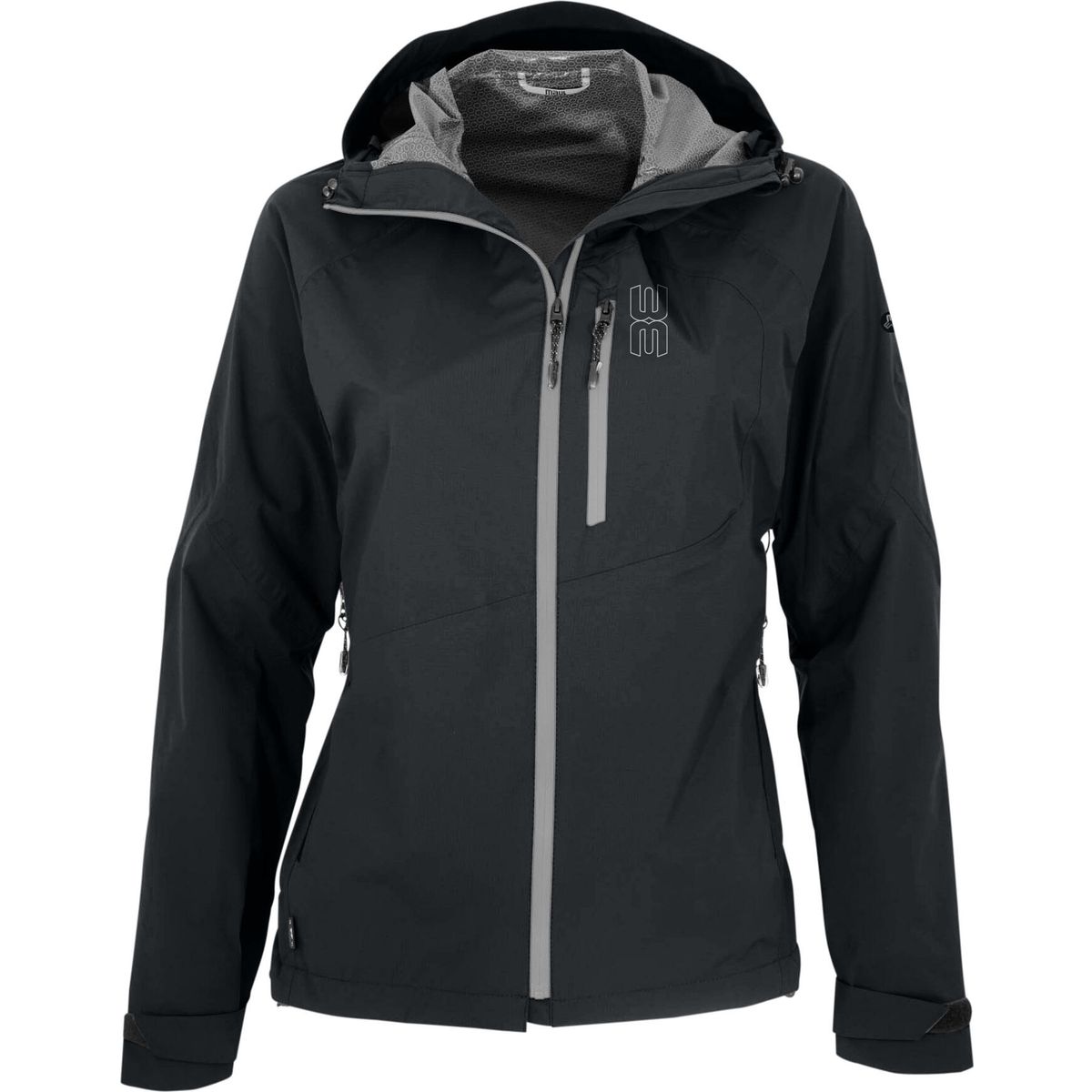 MAUL Sport Zermatt - Megatexjacke 2,5 Layer black/dark grey (108) 36 5510900803-108-36
