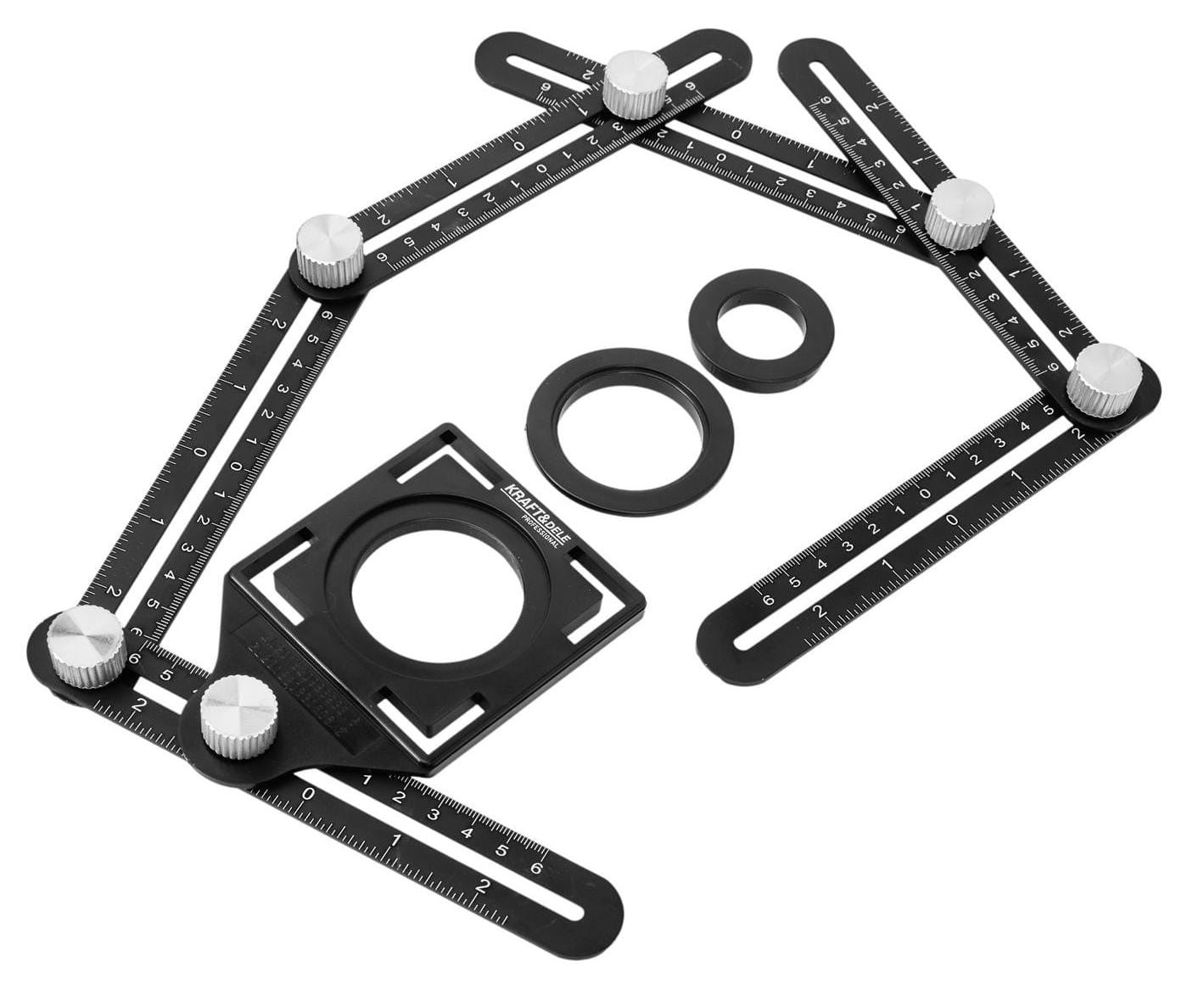 Kraft&Dele Sjablonen, meetinstrumenten, patronen en tegelmarkeerstiften KD10385