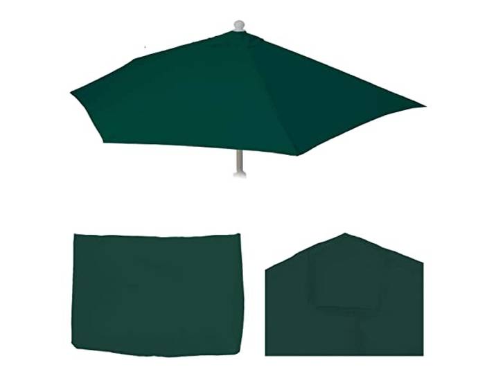 Toile de rechange pour parasol semi-circulaire Parla 300cm UV 50+ 3kg vert