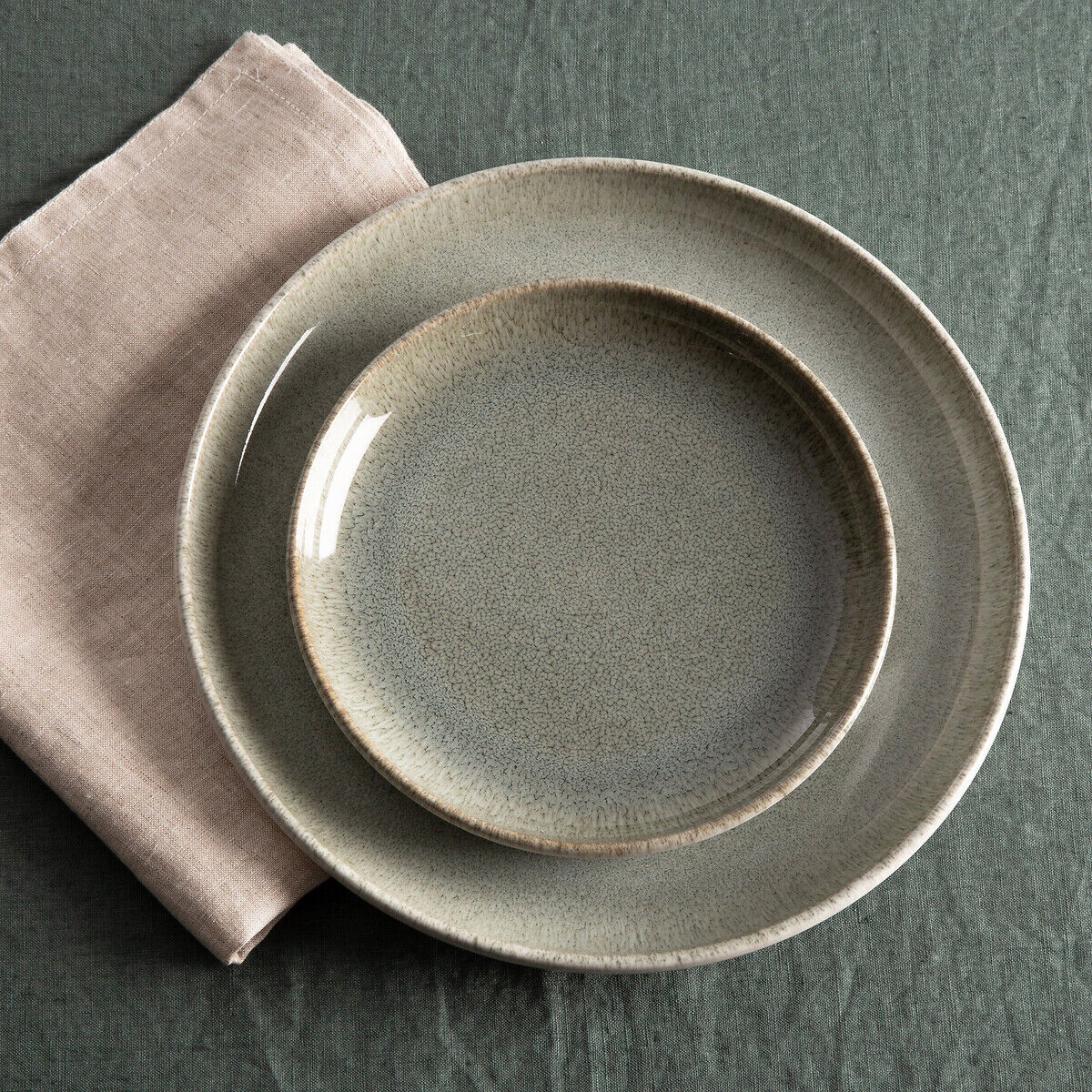 LA REDOUTE INTERIEURS Lot 6 assiettes plates, Paloum