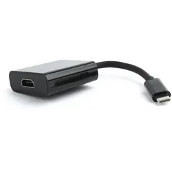 Gembird A-CM-HDMIF-01 USB-Grafikadapter 3840 x 2160 Pixel Schwarz