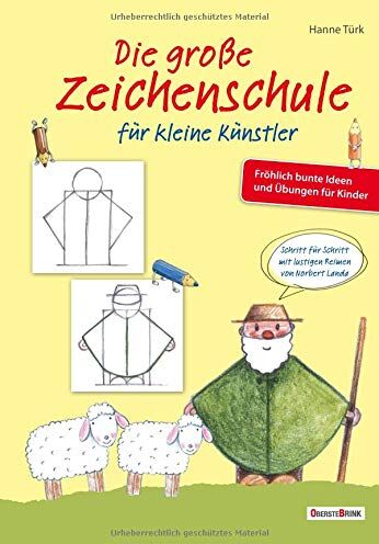 Hanne Türk - Die große Zeichenschule für kleine Künstler: Fröhlich bunte Ideen und Übungen für Kinder - Preis vom 30.09.2026 09:01:18 h