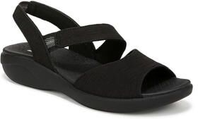 Women's Cheerful Sandal by Bzees in Black (Size 6 M)