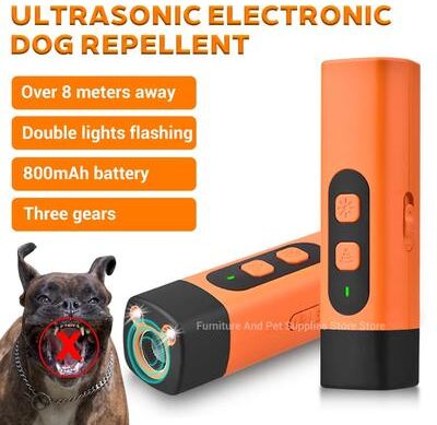 Inspired Living PawGuard Ultrasonic Dog Trainer & Anti Bark Device With LED Flashlight PawGuard Ultrasonic Dog Trainer & Anti Bark Device With LED Flashlight