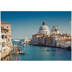 FOTOTAPETE Venedig Stadt Blau 300x210 cm