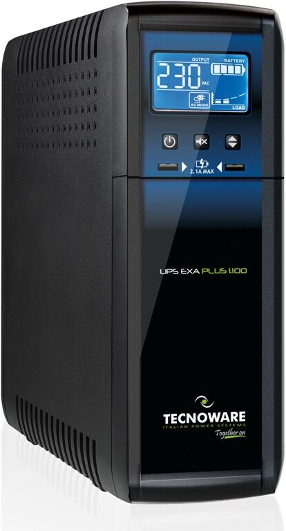 TECNOWARE UPS EXA PLUS 1000 IEC TOGETHER ON (FGCEXAPL1102IEC ex FGCEXAPL1002IEC)