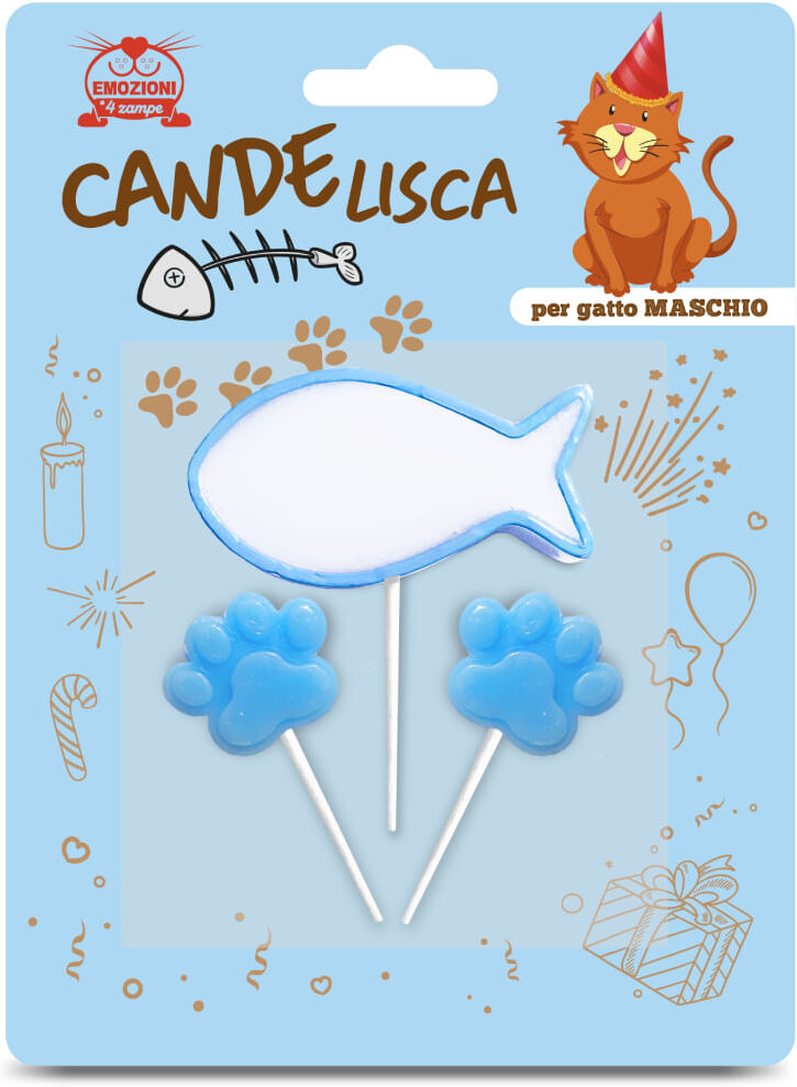 COLTIVIA Candelisca Gatto Maschio Azzurro 1 PZ