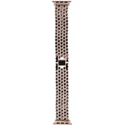 Neue Armband für die Smartwatch GlacierX Hex Grid Bracelet Rose Gold für Apple Watch 38/40/41mm Roségold