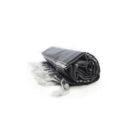 The One Towelling Hamam Handtuch 'Sultan' Hamam Sultan black/white one size