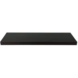 Wandregal Hängeregal Wandboard Bücher Board Holz CD Ablage Regal Wenge-Optik 120 cm
