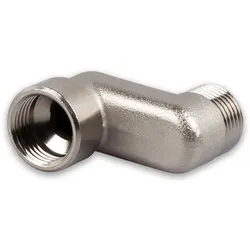 Heizkörper Versatzstück, S-Anschluss, 1/2'' IG auf AG, 60mm Achsabstand