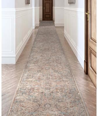Well Woven Custom Size Runner Asha Emilia Vintage Persian Oriental Stair Rug