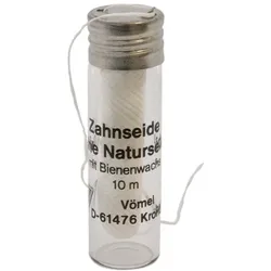 Zahnseide - Glasflacon