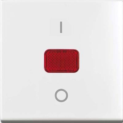 Busch-Jaeger Wippe mit roter Kalotte 2508-914 2CKA001731A2007