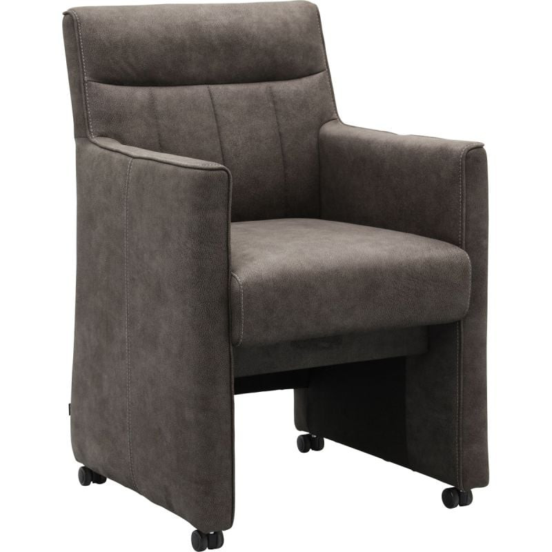 Eetkamerstoel Wesley antraciet van Budget Home Store