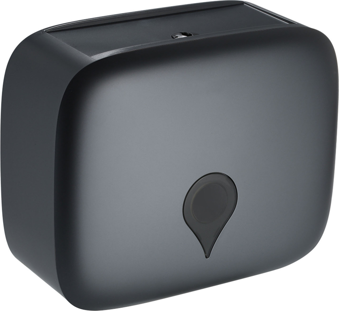 Cocosity Wandmontabele dispenser voor C-vormige handdoekjes en toiletpapier, grijs