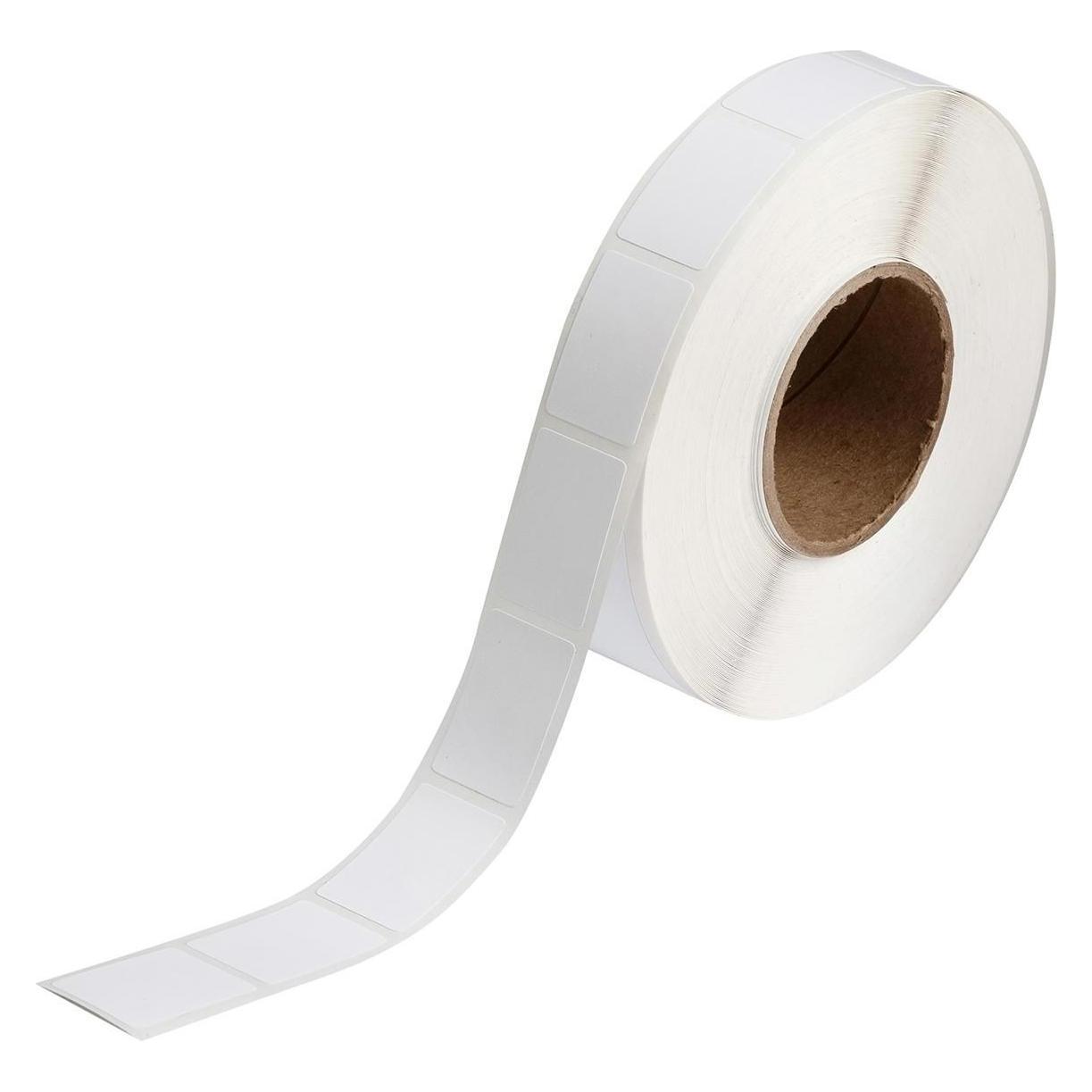 Brady BPT-620-499, Nylongewebe, Weiss, matt, 12.70 x 25.40 mm, permanent (1000 E.) (25.40 mm) (BPT-620-499)