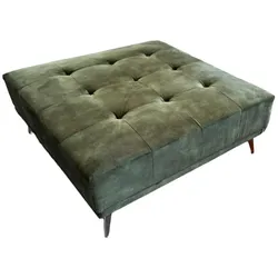 HOCKER WIOLO Grün Velvet