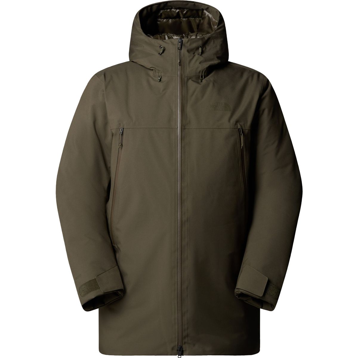 The North Face Mens Mountain Range Down Parka new taupe green (21L) XL NF0A88WE21L-XL