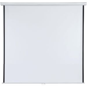 Franken Beamer-Leinwand X-tra!Line LWR21818, 100 Zoll, 180 x 180 cm, Format 1:1, Rolloleinwand