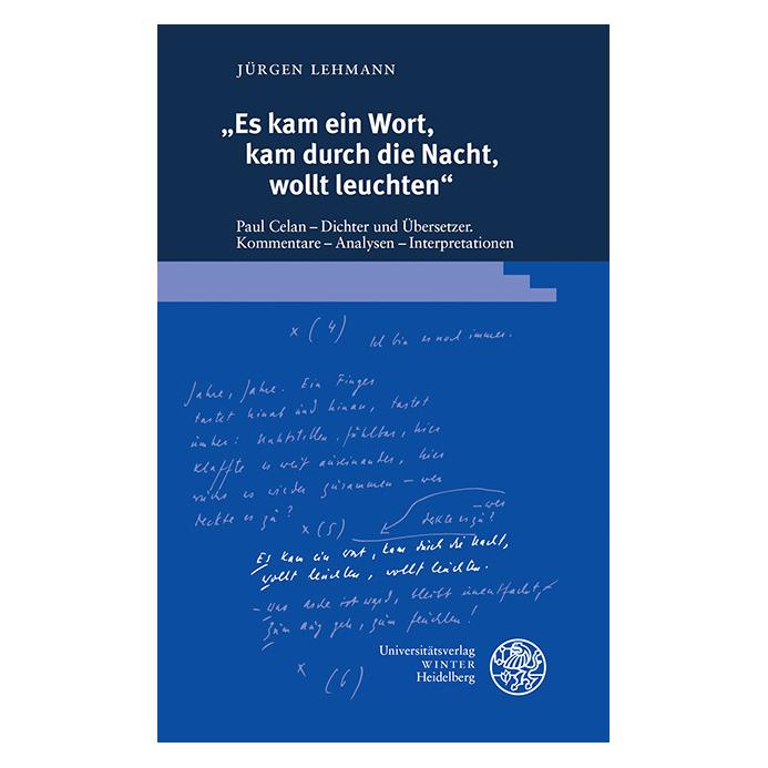 Winter "Kam ein Wort, (...) durch die Nacht, wollt leuchten" (Deutsch, Hardcover, Jürgen Lehmann) (32646039)