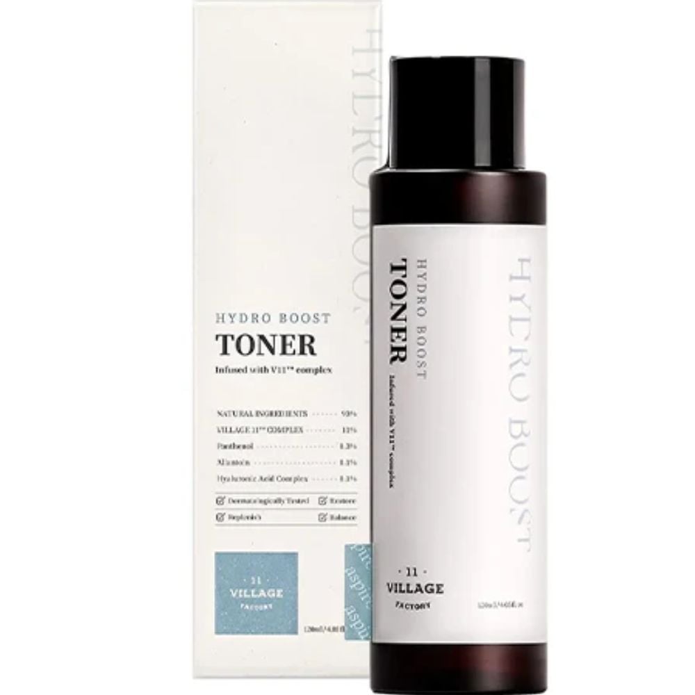 Village 11 Factory Hydro Boost Toner for All Skin Types 120mL