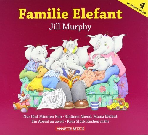 Jill Murphy - Familie Elefant: 4 Geschichten in einem Band - Preis vom 18.10.2026 15:28:09 h