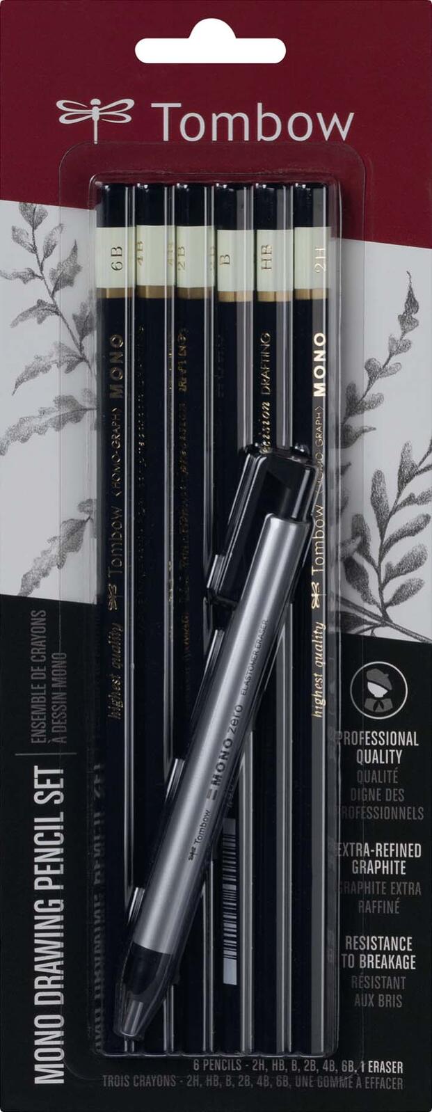 Tombow Bleistift-Set Mono MONO-6PC-SET