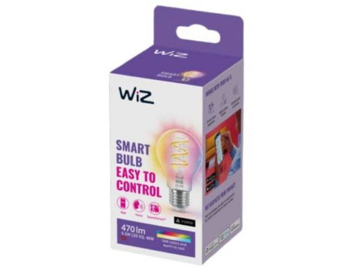 Wiz - Ampoule Led Connectée Couleur E27 Filament 40w