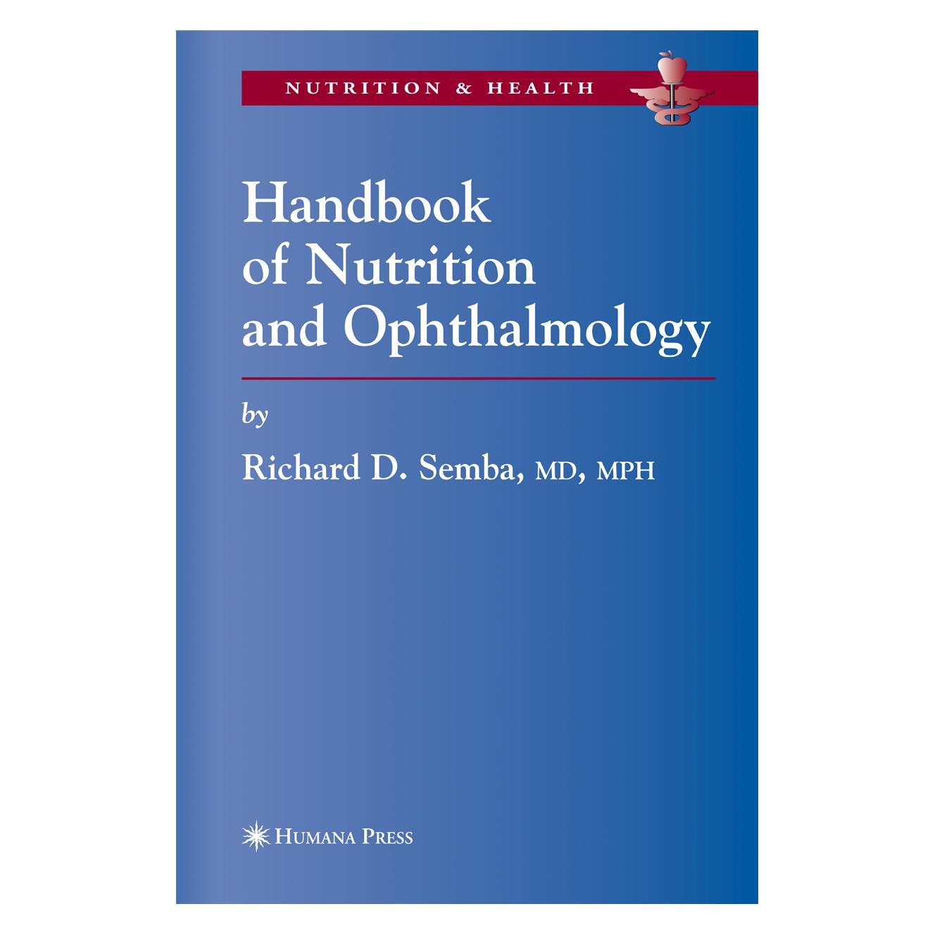 Springer Handbook of Nutrition and Ophthalmology (Englisch, Softcover, Richard David Semba) (55382094)