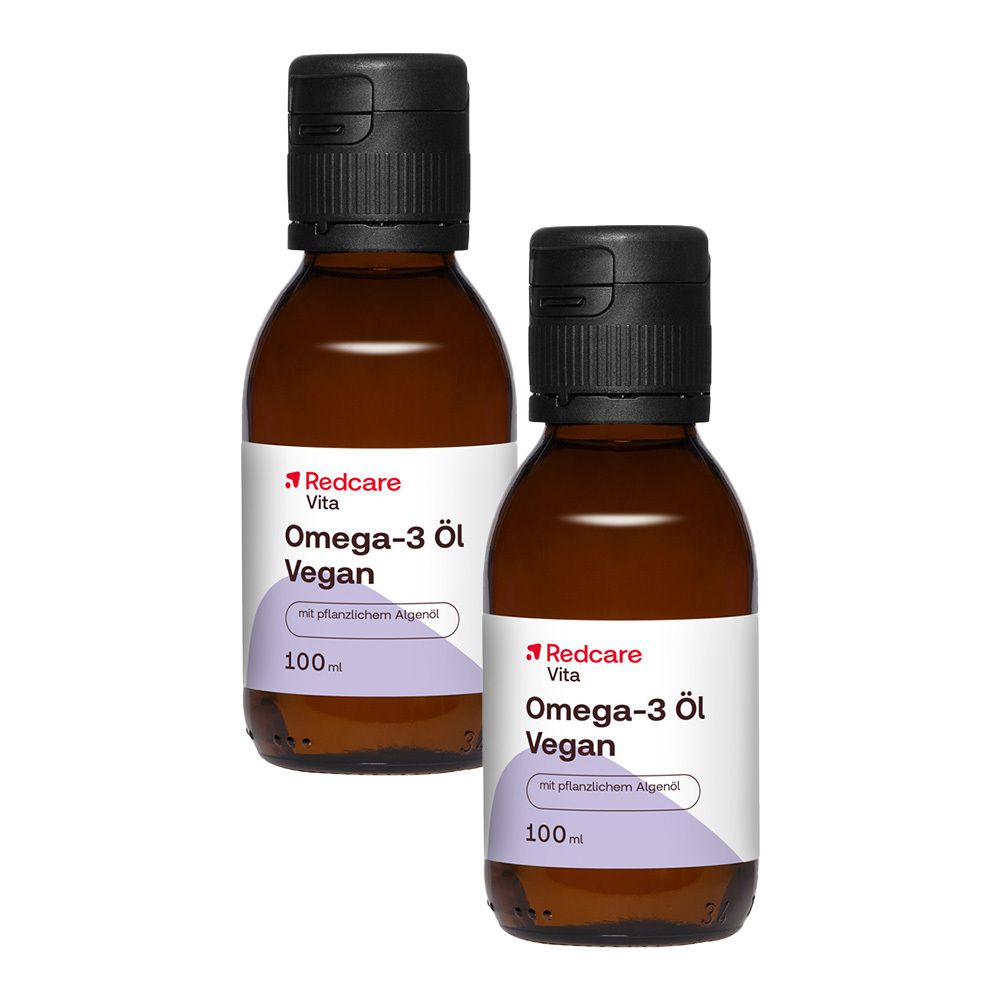 Redcare Omega-3 Öl Vegan Doppelpack 2x100 ml