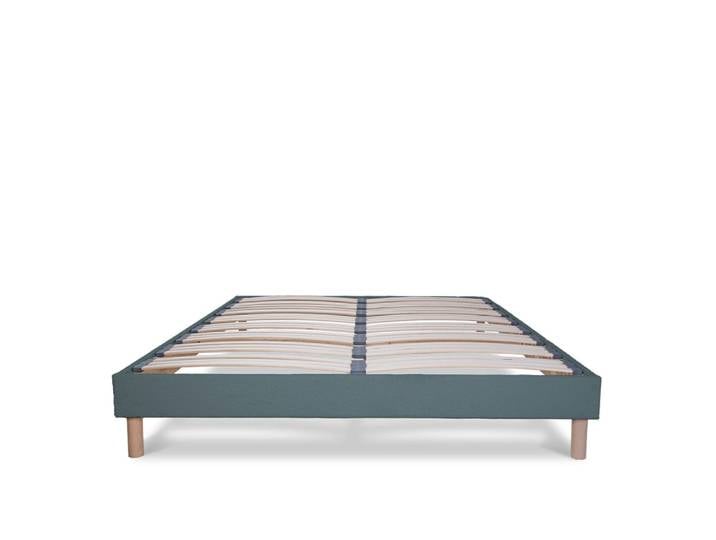 Sommier en kit bleu 140x190