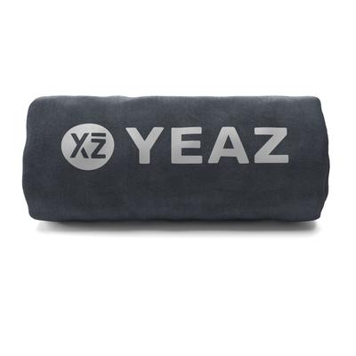 Sporthandtuch YEAZ "Yoga Handtuch SOUL MATE", schwarz, Handtücher, 1 Stk., Polyester, Polyester, Obermaterial: 80% Polyester PES. 20% Nylon NY.