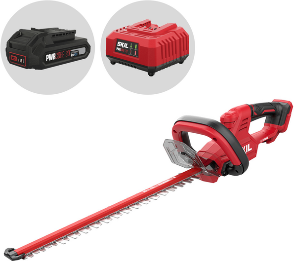 Skil 0440 CA - Akku-Heckenschere - 55 cm Schwert - 20V 2Ah