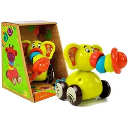 Spielzeugauto Elefant für Babys Flexible Trompete